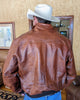 #111  Buffalo Bomber jacket - American Bison in the style of the famous World War II Bomber