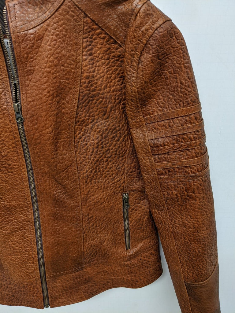 Loma Vista of Texas 102 Fashion Biker Jacket in American Bison