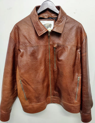 #116 Expedition Jacket in American Bison. - Cinnamon "Bubble"