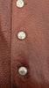 #119 Western Vest in American Bison - Cinnamon Bubble - Conceal & Carry