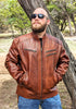 #121 Biker Jacket in American Bison.